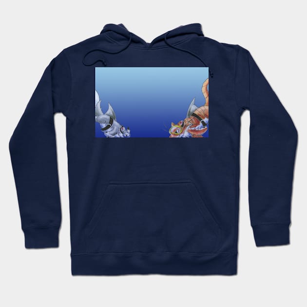 Strong Swimmers Hoodie by KristenOKeefeArt